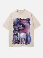 Aespa Giselle Print Round Neck T-shirt