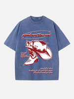 Taylor Swift Print Round Neck T-shirt