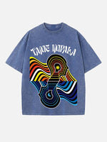 Tame Impala Print Round Neck T-shirt