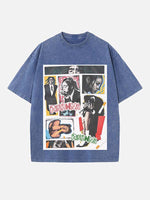 Rihanna Print Round Neck T-shirt