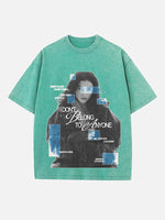 Lorde Print Round Neck T-shirt