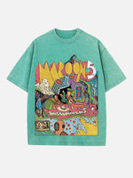 Maroon 5 Print Round Neck T-shirt
