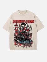System of a Down Print Round Neck T-shirt