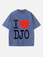 Djo Print Round Neck T-shirt