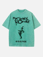 My Chemical Romance Print Round Neck T-shirt