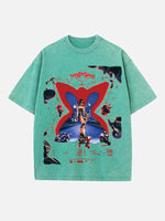 Rosalía Print Round Neck T-shirt