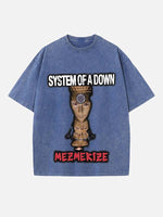 System of a Down Print Round Neck T-shirt