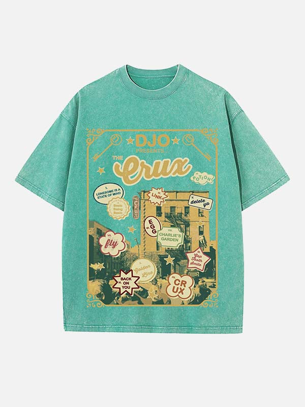 Djo Print Round Neck T-shirt