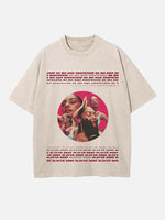 Olivia Dean Print Round Neck T-shirt