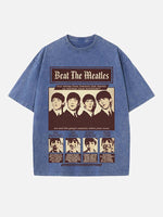 The Beatles Print Round Neck T-shirt