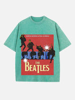 The Beatles Print Round Neck T-shirt