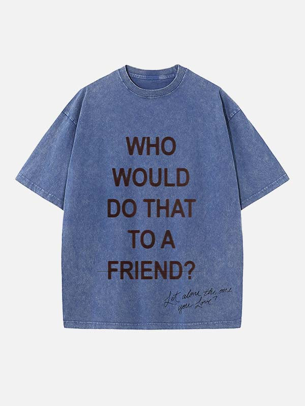 Olivia Dean Print Round Neck T-shirt