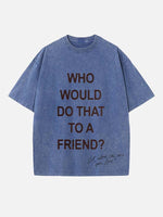 Olivia Dean Print Round Neck T-shirt