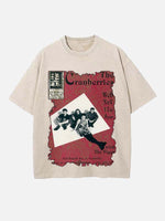 The Cranberries Print Round Neck T-shirt