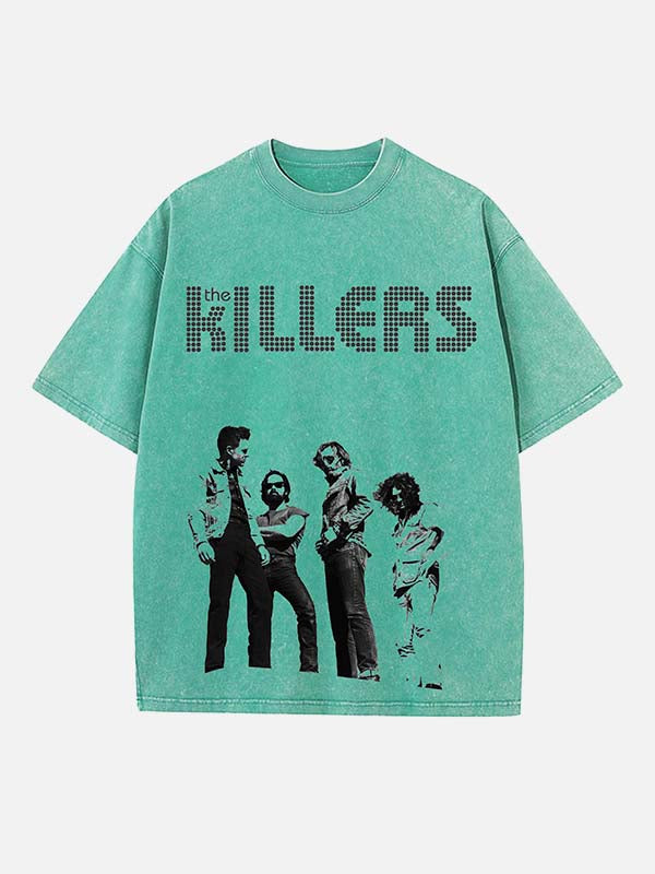 The Killers Print Round Neck T-shirt