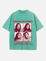 Beabadoobee Print Round Neck T-shirt