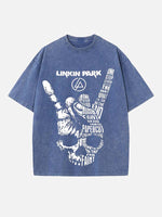 Linkin Park Print Round Neck T-shirt