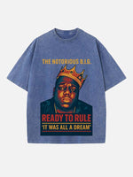 The Notorious B.I.G. Print Round Neck T-shirt
