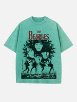 The Beatles Print Round Neck T-shirt