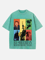 Ed Sheeran Print Round Neck T-shirt