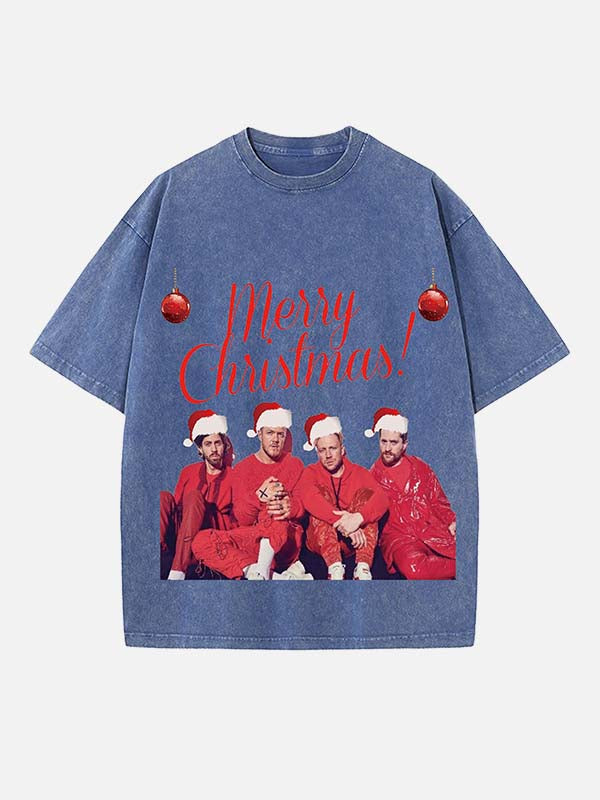 Imagine Dragons Print Round Neck T-shirt