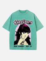 Katy Perry Print Round Neck T-shirt