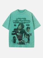 Lola Young Print Round Neck T-shirt