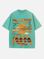 The Beatles Print Round Neck T-shirt