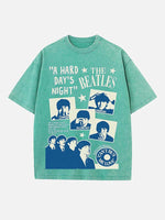 The Beatles Print Round Neck T-shirt