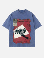The Cranberries Print Round Neck T-shirt