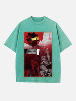 Rihanna Print Round Neck T-shirt