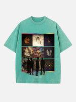 Coldplay Print Round Neck T-shirt