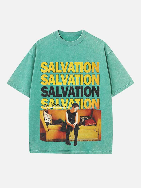 The Cranberries Print Round Neck T-shirt