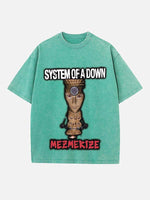 System of a Down Print Round Neck T-shirt