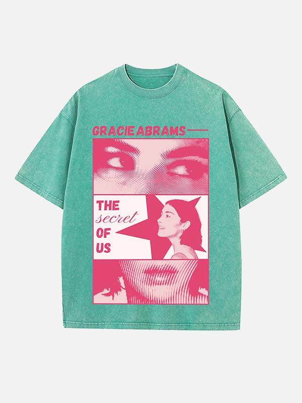 Gracie Abrams Print Round Neck T-shirt