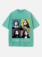Pink Floyd Print Round Neck T-shirt