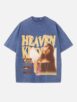 PinkPantheress Print Round Neck T-shirt