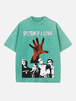 System of a Down Print Round Neck T-shirt