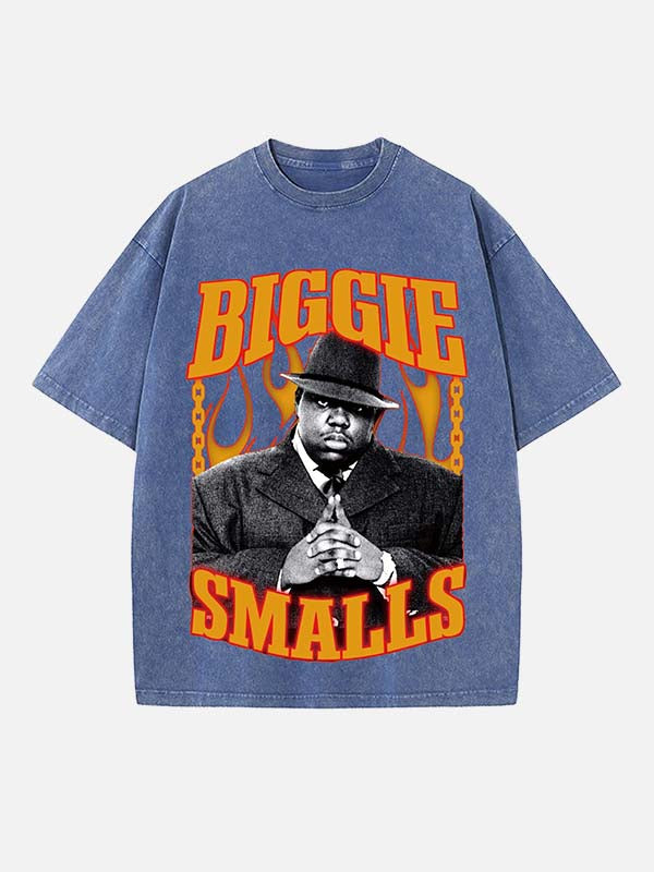 The Notorious B.I.G. Print Round Neck T-shirt