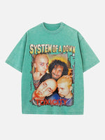 System of a Down Print Round Neck T-shirt