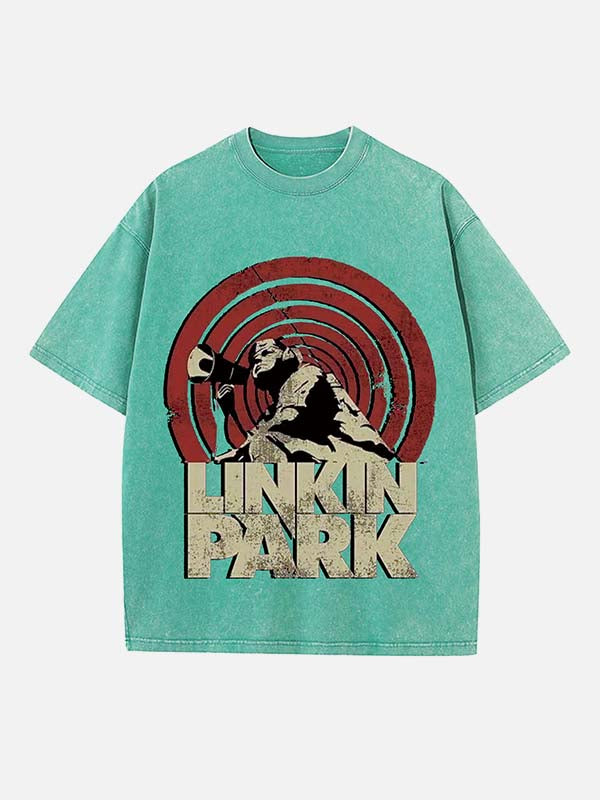 Linkin Park Print Round Neck T-shirt