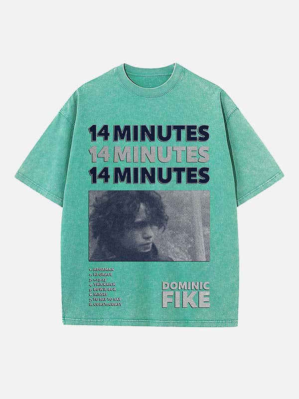 Dominic Fike Print Round Neck T-shirt