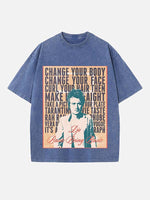 Djo Print Round Neck T-shirt