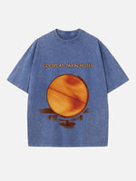 Coldplay Print Round Neck T-shirt