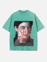 Lorde Print Round Neck T-shirt