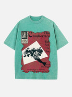 The Cranberries Print Round Neck T-shirt