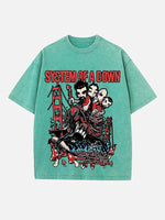 System of a Down Print Round Neck T-shirt