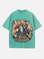 Limp Bizkit Print Round Neck T-shirt