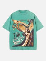 Radiohead Print Round Neck T-shirt